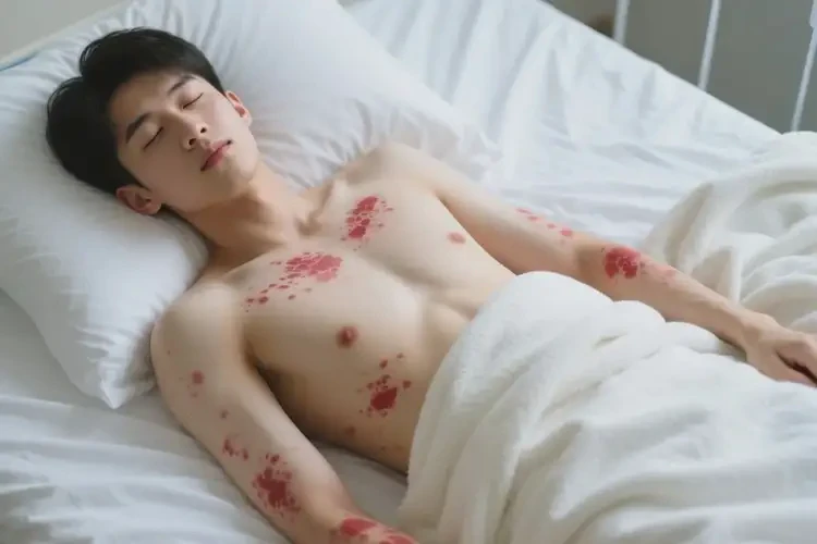 青年人全身容易長(zhǎng)濕疹可以治好嗎(圖1)