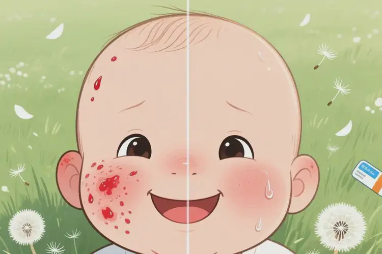 小兒大腿出濕疹可以治好嗎(圖2)