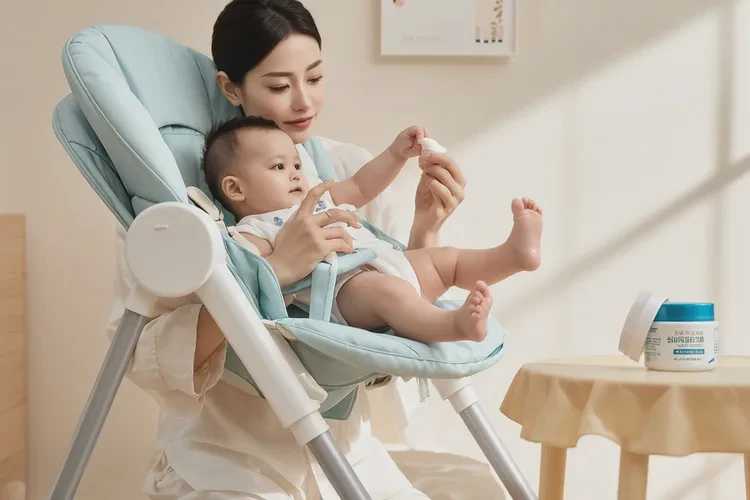 婴儿小腿容易起湿疹可以治愈吗(图1)