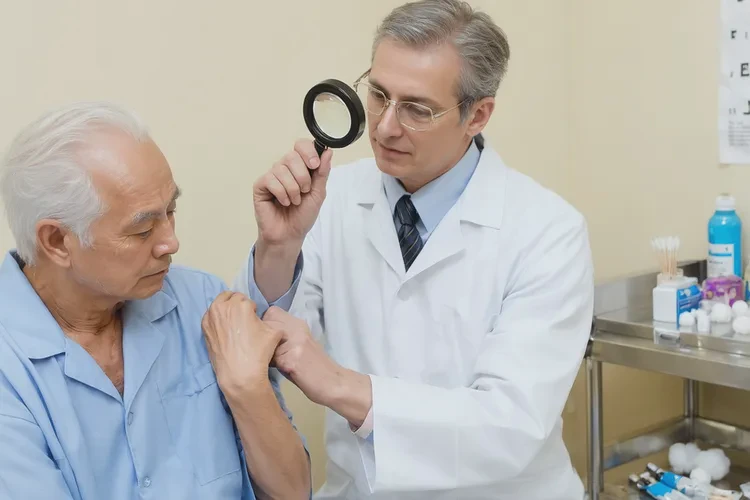 老年人屁股偶爾長濕疹能靠自己自愈嗎(圖2)