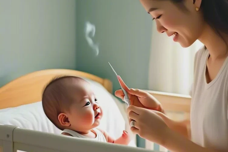 嬰幼兒大腿上出現(xiàn)濕疹可以治愈嗎(圖1)