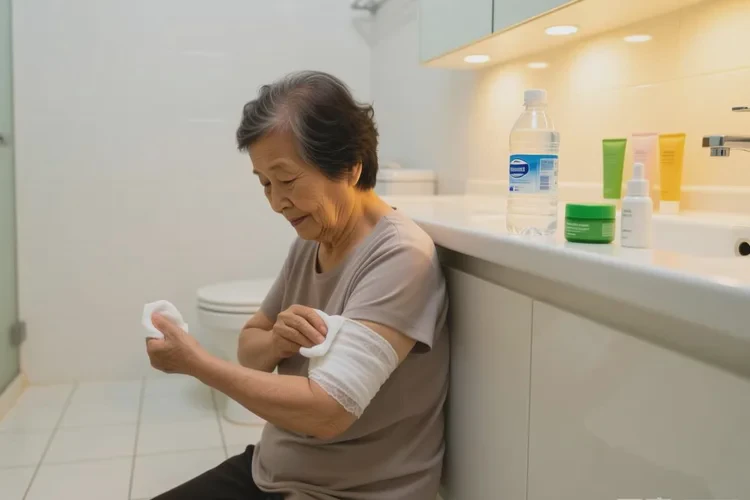 老人手臂上偶爾起濕疹可以治愈嗎(圖3)