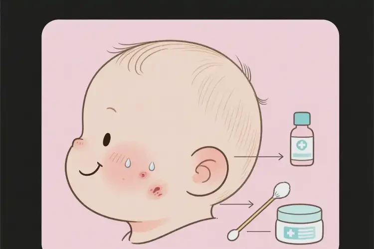 嬰幼兒面部出濕疹可以治好嗎(圖3)