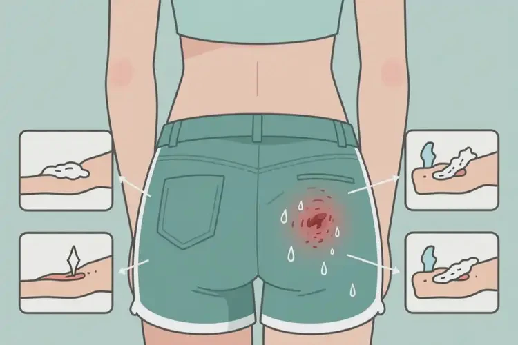 青年人屁股上容易起濕疹可以治好嗎(圖2)