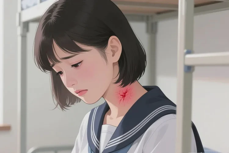 大學(xué)生脖子上長濕疹能靠自己自愈嗎(圖1)