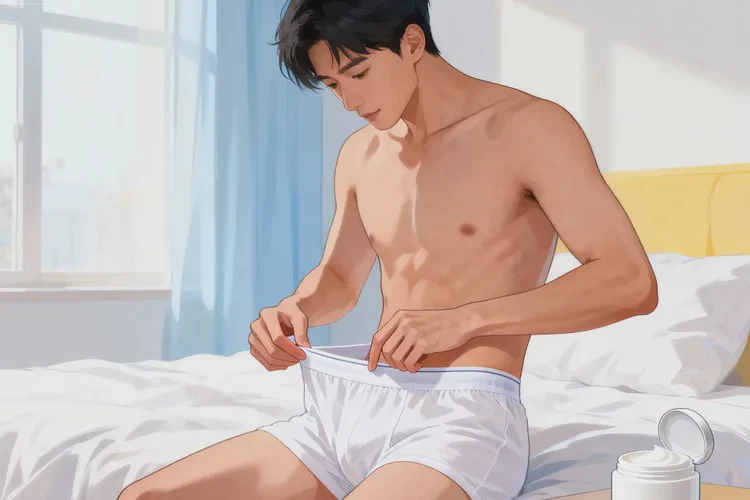 男人肚子出濕疹能靠自己自愈嗎(圖2)