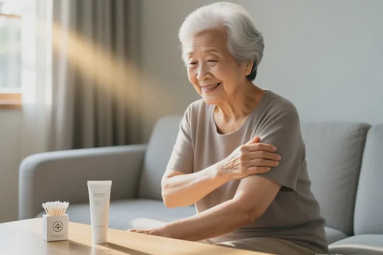 高齡老人手臂出濕疹能靠自己自愈嗎(圖1)