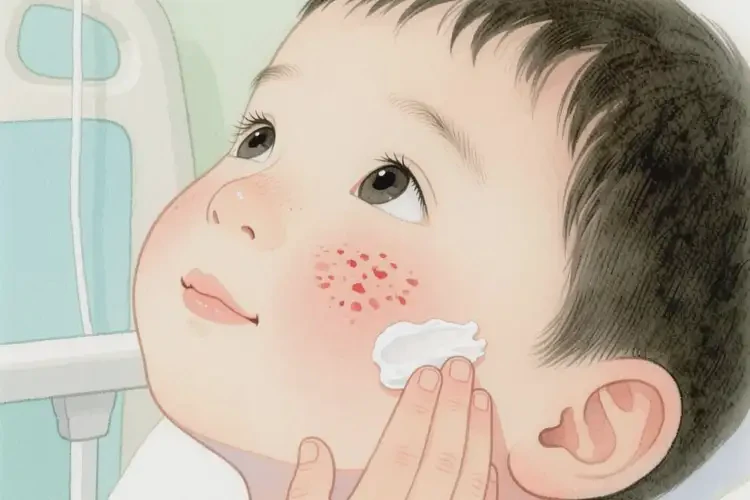 小孩面部經(jīng)常長濕疹可以治好嗎(圖2)