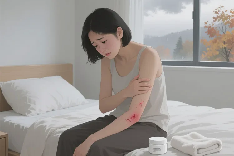 青年人身上偶爾起濕疹能靠自己自愈嗎(圖1)