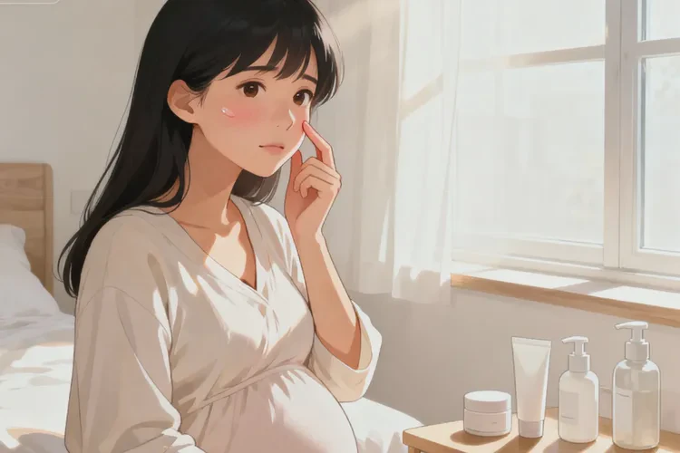 哺乳期媽媽臉上偶爾起濕疹能靠自己自愈嗎(圖1)