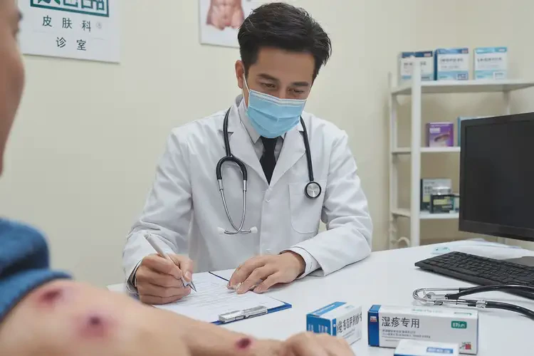 青年人小腿上偶爾長(zhǎng)濕疹不管它會(huì)自己自愈嗎(圖2)