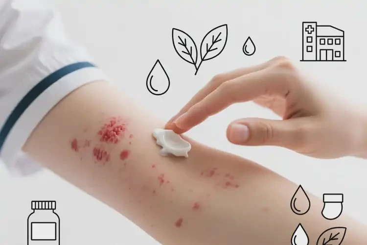 大學生手臂上偶爾起濕疹可不可以根治(圖4)