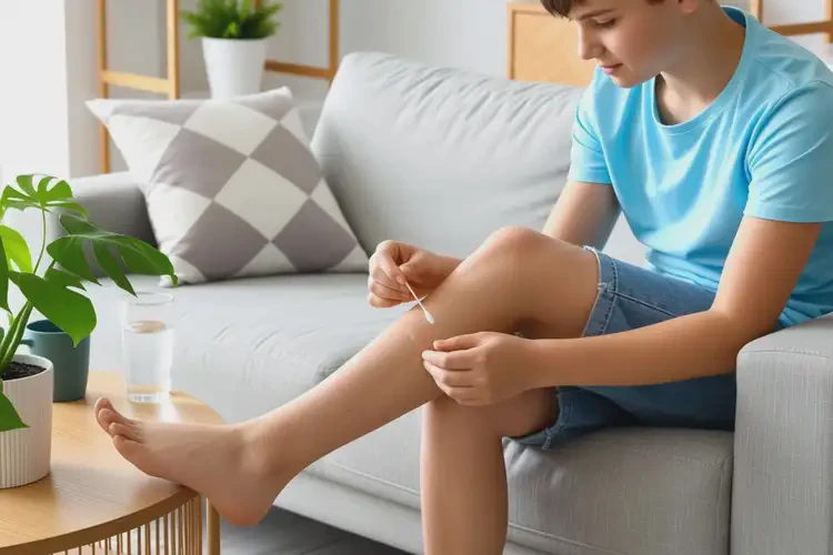 青少年大腿出濕疹可不可以根治(圖1)