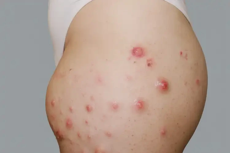 女人屁股上容易長濕疹不管它會自己自愈嗎(圖4)