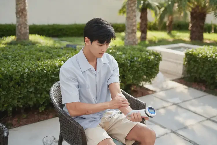 男生小腿經(jīng)常長濕疹可不可以根治(圖1)