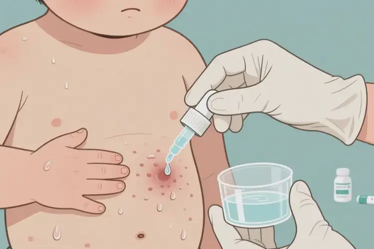 小孩肚子上出濕疹可以治好嗎(圖2)