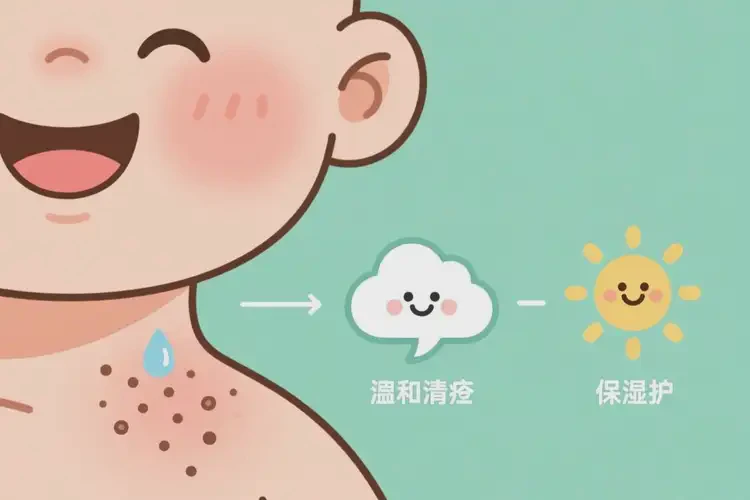 宝宝脖子经常长湿疹可以治好吗(图2)