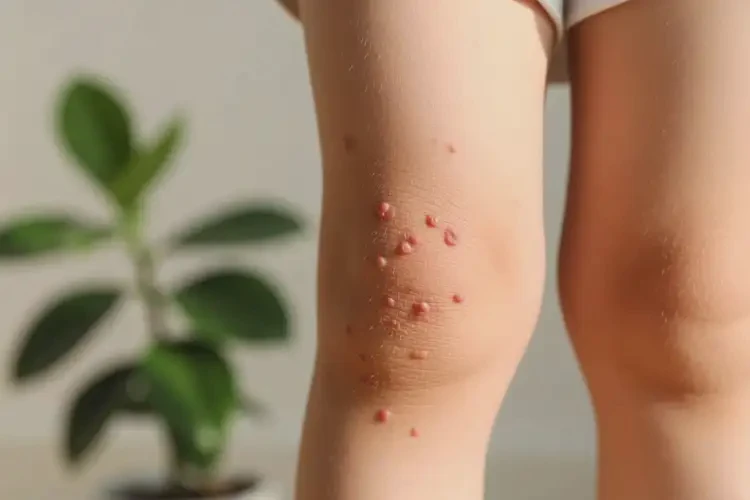 小兒大腿上出現(xiàn)濕疹可以治好嗎(圖4)