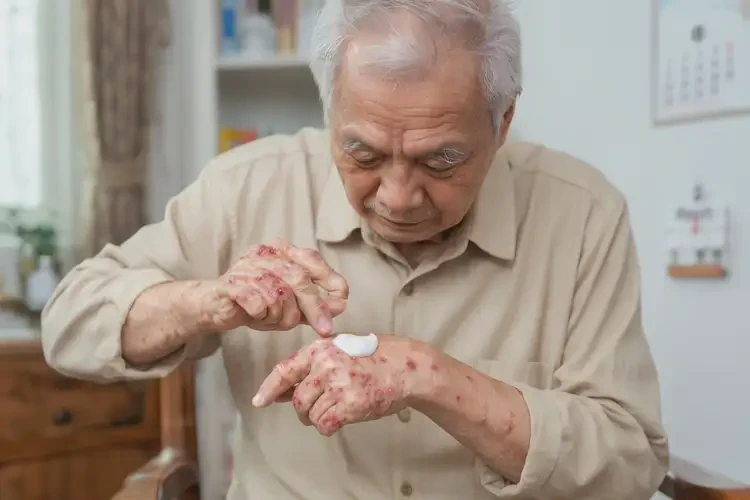 老年人手上有濕疹可以治好嗎(圖2)