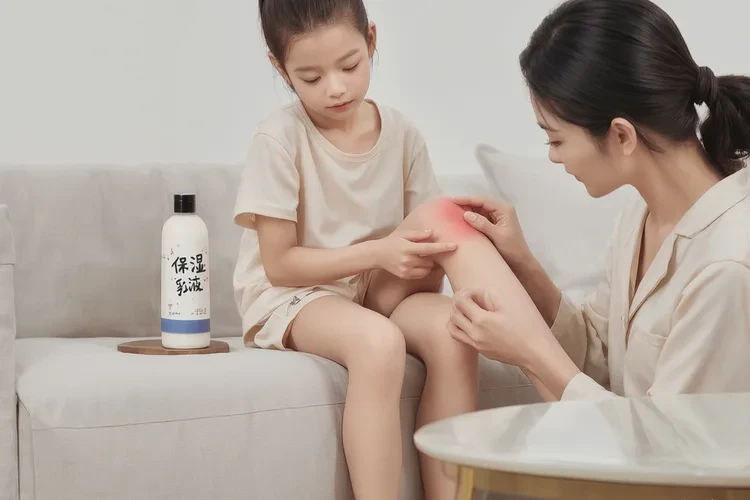 少兒小腿上經(jīng)常起濕疹可以治愈嗎(圖1)