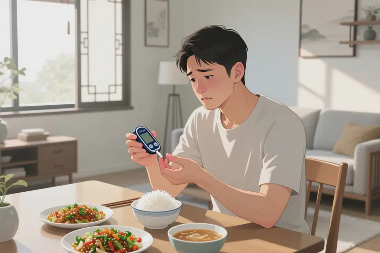 28歲中餐血糖12.0是怎么回事(圖1)