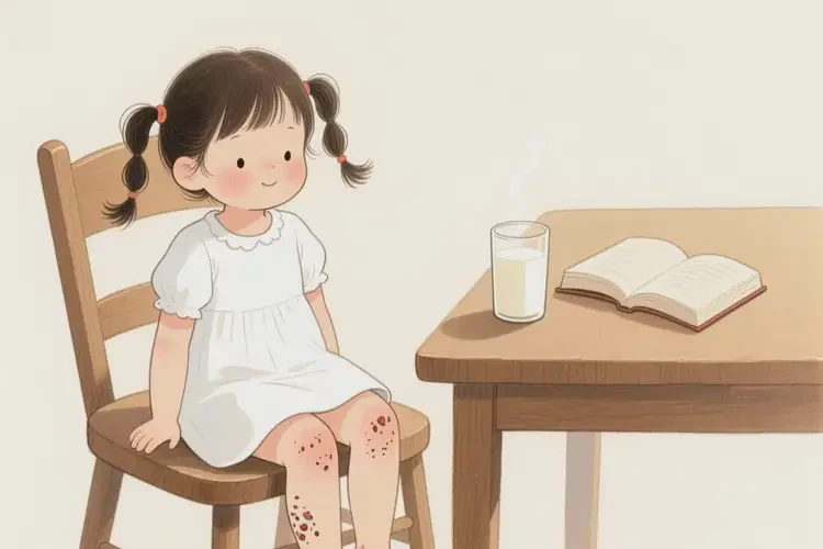 小學生小腿經(jīng)常長濕疹可不可以根治(圖2)