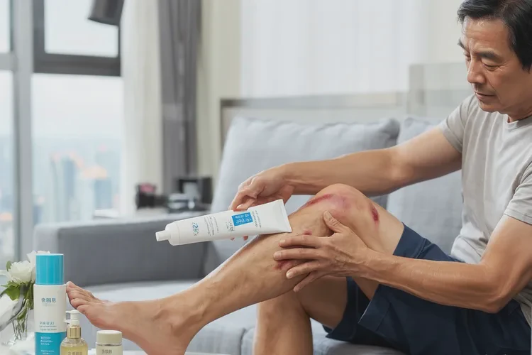 男人大腿長濕疹能靠自己自愈嗎(圖1)