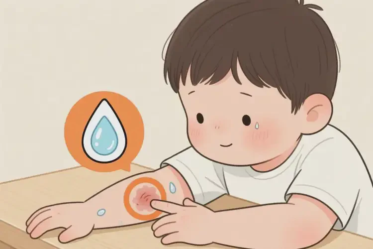 兒童手臂上容易長濕疹可以治好嗎(圖3)