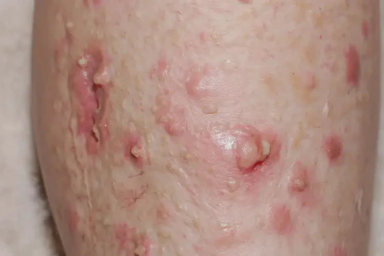 女生小腿偶爾長濕疹不管它會自己好嗎(圖2)