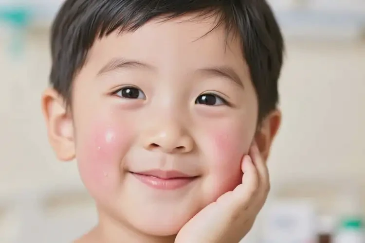 兒童面部出現(xiàn)濕疹可以治好嗎(圖4)