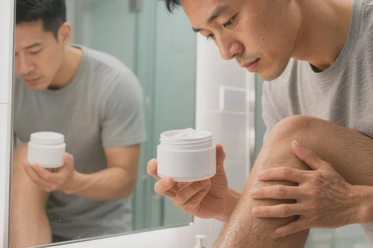 男人小腿容易起濕疹能靠自己自愈嗎(圖3)