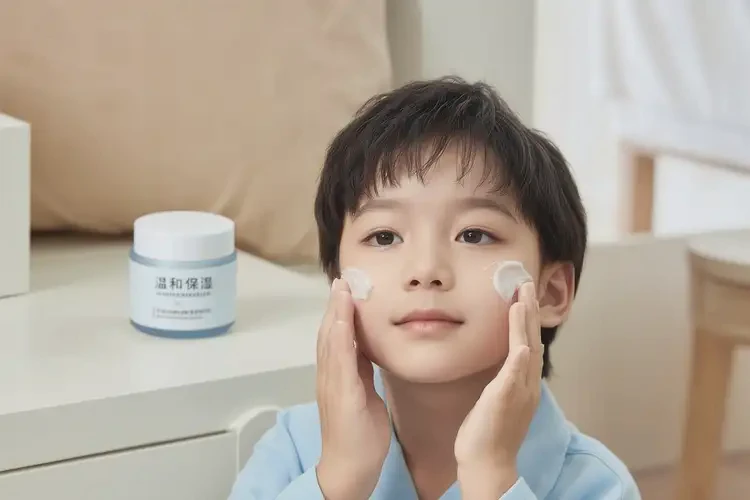 孩子面部出現(xiàn)濕疹可以治好嗎(圖2)