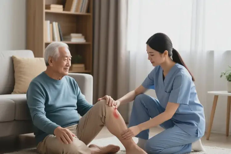 老人大腿上長(zhǎng)濕疹可以治好嗎(圖1)