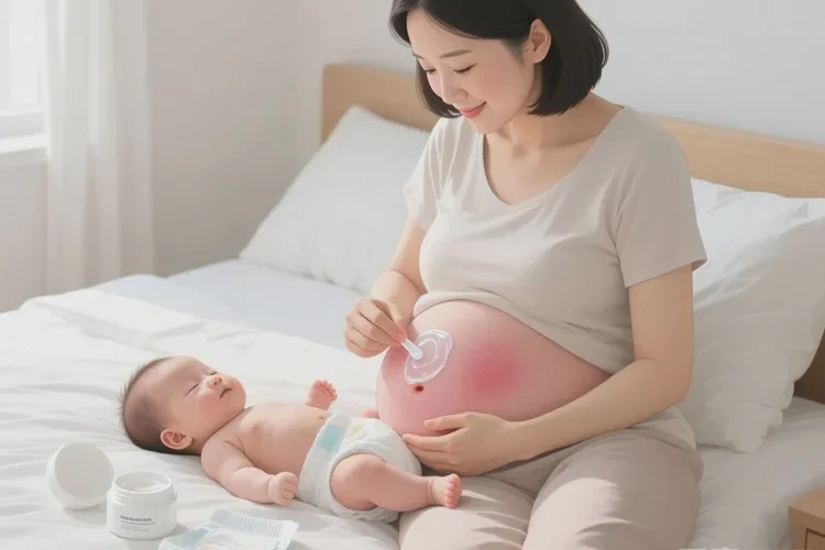 孩子肚子上經(jīng)常長(zhǎng)濕疹可以治愈嗎(圖1)