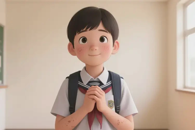 中學生臉上長濕疹可不可以根治(圖3)