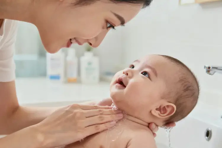 嬰兒脖子上容易起濕疹可以治好嗎(圖2)