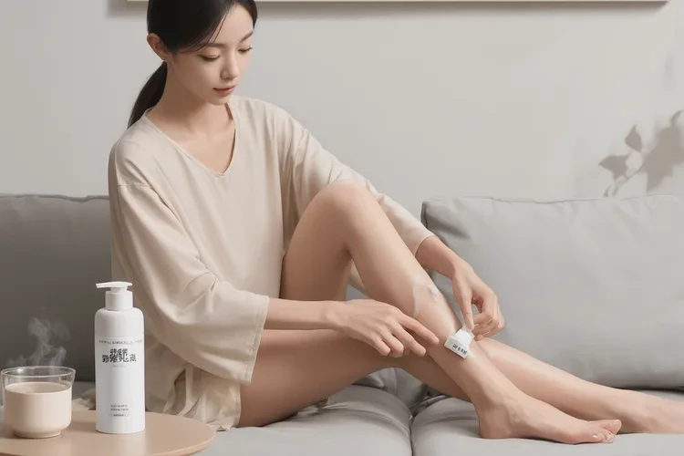 女人大腿出現(xiàn)濕疹能靠自己自愈嗎(圖1)