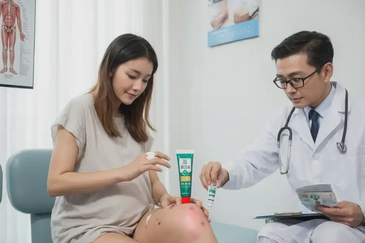 哺乳期媽媽大腿長濕疹可以治好嗎(圖4)