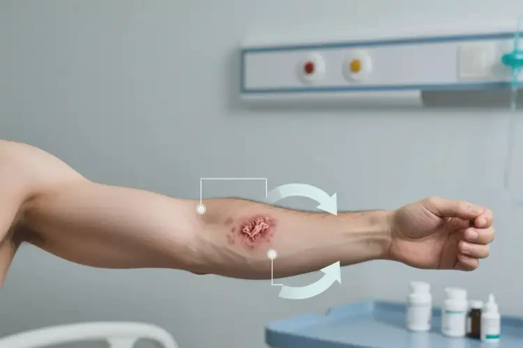 男生手臂上容易長(zhǎng)濕疹可不可以根治(圖1)