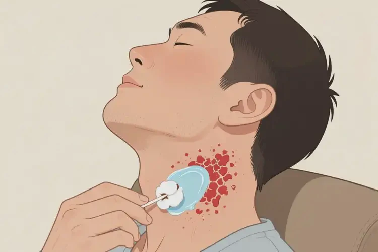 男人脖子上容易起濕疹可不可以根治(圖2)