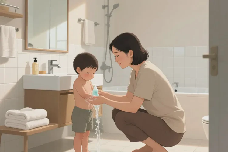 孩子手臂上容易長濕疹可以治愈嗎(圖1)