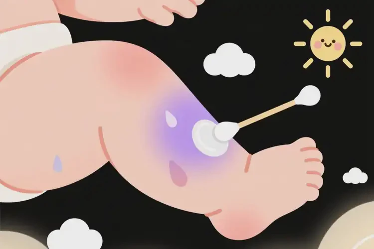嬰幼兒大腿上容易起濕疹可以治好嗎(圖3)