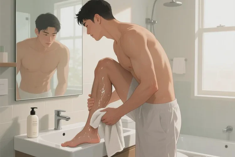 男人小腿上容易起湿疹能靠自己自愈吗(图2)