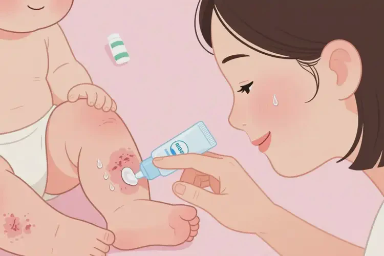 幼兒大腿上經(jīng)常長濕疹可不可以根治(圖2)