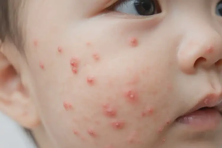 嬰幼兒臉上起濕疹可以治好嗎(圖4)