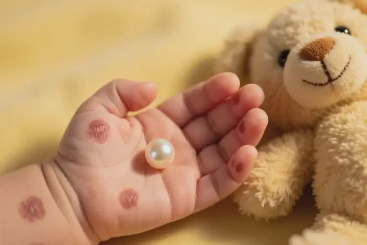 嬰兒手上偶爾起濕疹可以治好嗎(圖2)