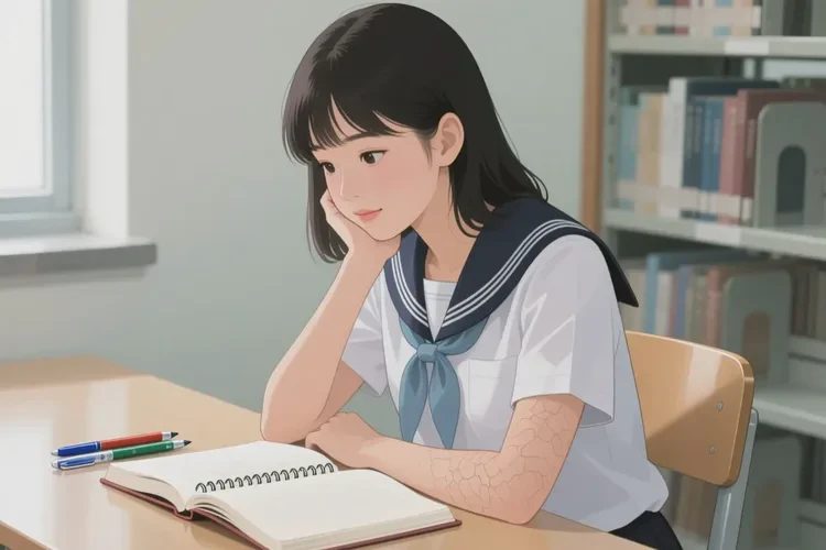 大學(xué)生手臂上有濕疹能靠自己自愈嗎(圖4)