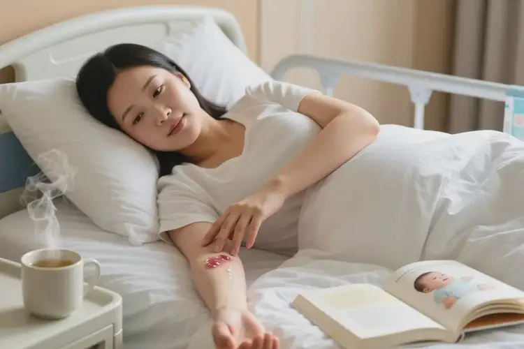 產(chǎn)婦身上偶爾長(zhǎng)濕疹可以治好嗎(圖3)