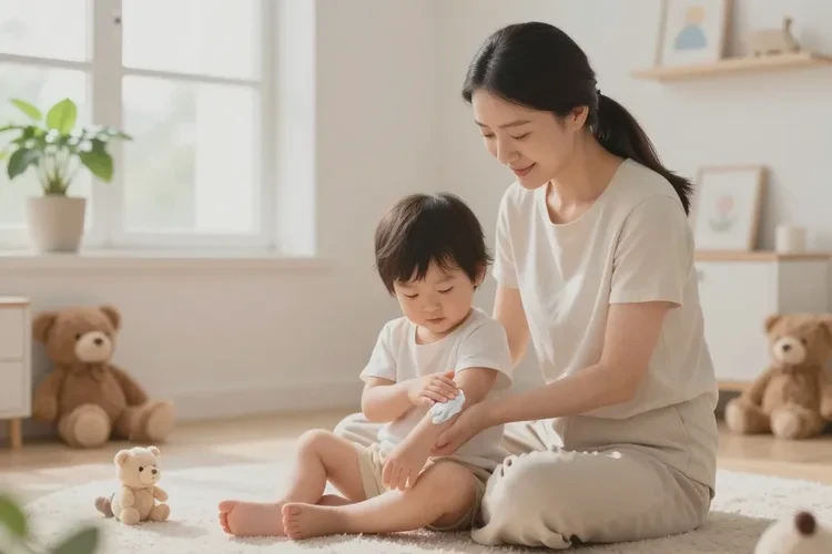 兒童四肢偶爾長濕疹可以治愈嗎(圖1)