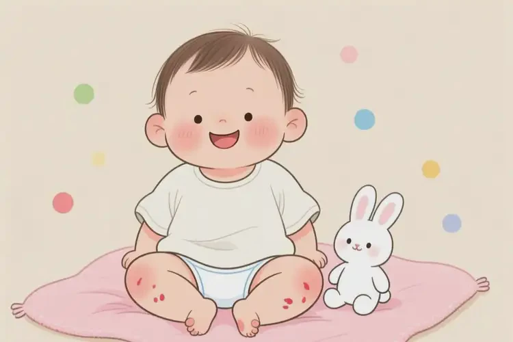 幼兒大腿起濕疹可以治好嗎(圖4)